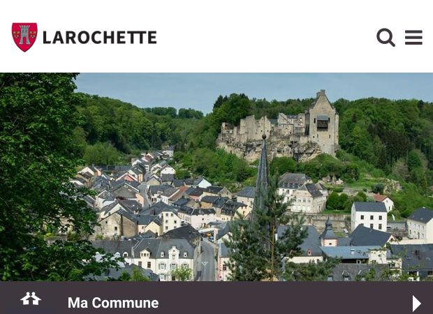 Screenshot: Homepage Gemeinde Fels